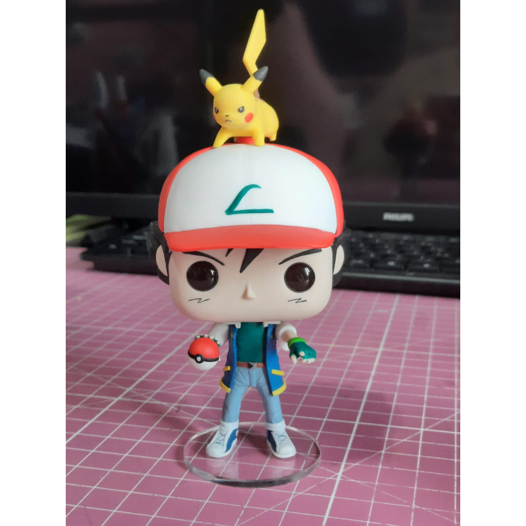 Funko pop ash clearance pokemon