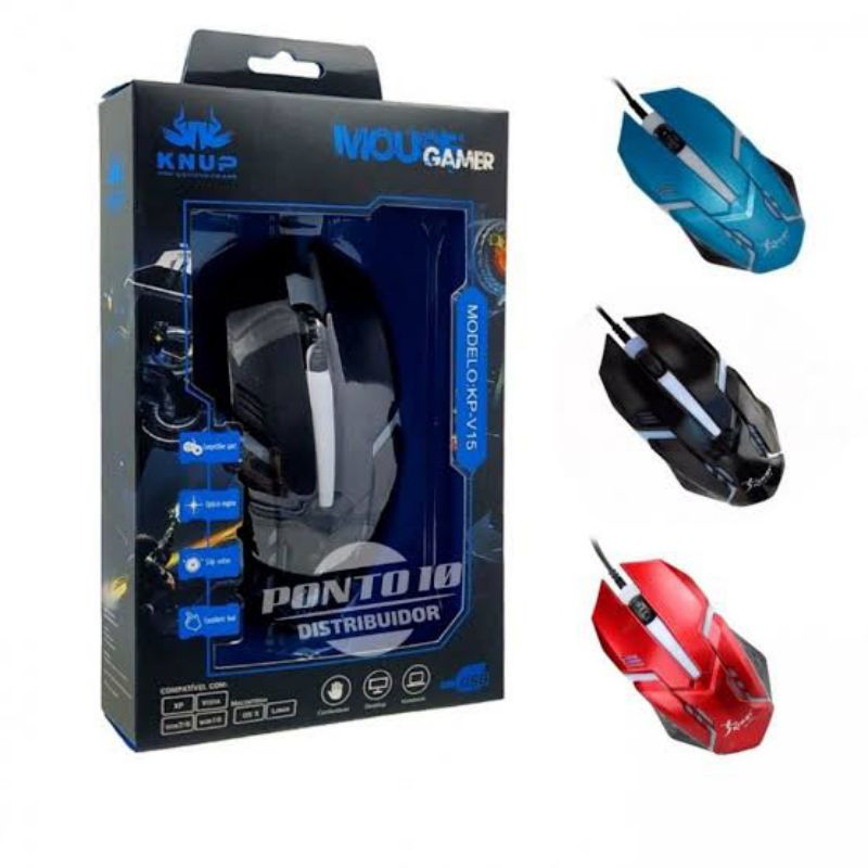 MOUSE GAMER (LED) | Shopee Brasil