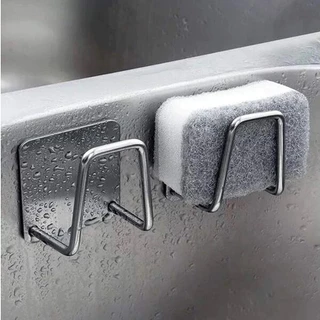 Gancho Para Esponja Suporte Porta Bucha Aço inoxidável De Pia Prateleira
