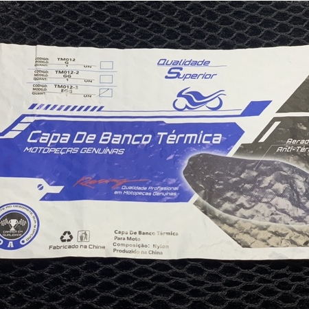 Capa para Banco Térmica Tmac