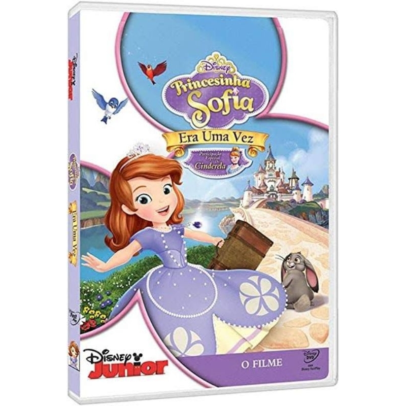 DVD Princesinha Sofia - Era Uma Vez O Filme - Disney Junior Original ...
