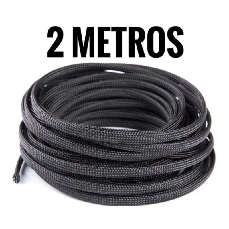 Wire Mesh Guard 2 Metros 8mm Preto malha expansivel pc fonte