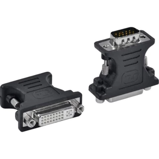 adaptador vga macho para dvi 24+1 femea