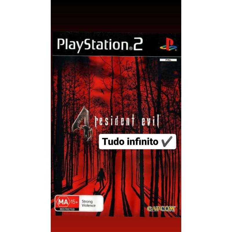 Jogo Ps2 DVD Resident Evil 4 Cheat Edition com tudo no infinito