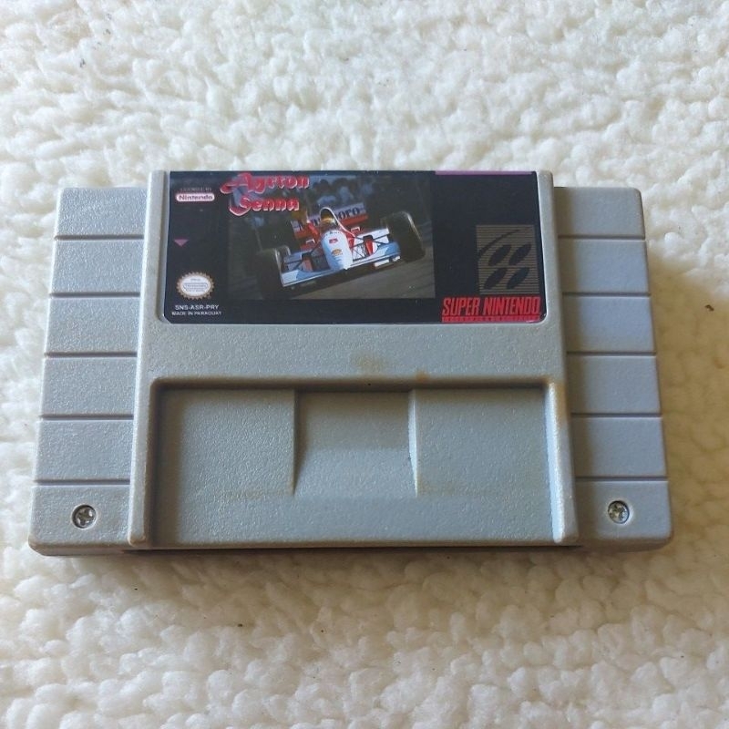 Cartucho Ayrton Senna F1 Racing para Super Nintendo Snes | Shopee Brasil