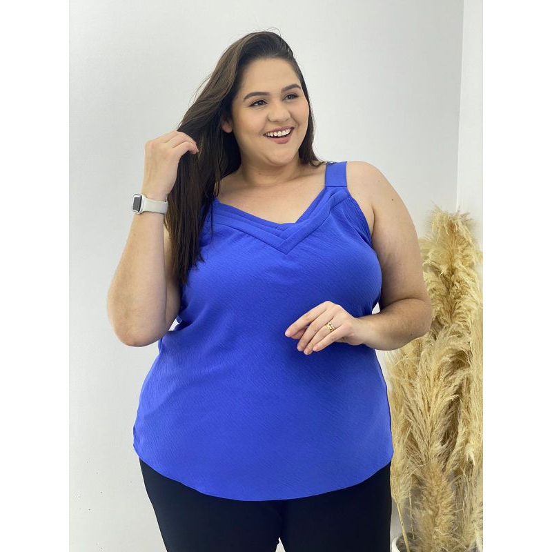 regata Feminina plus size alça Laga duna 02 0204