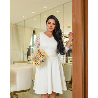 Vestido Casamento Civil Em Promoção Na Shopee Brasil 2023