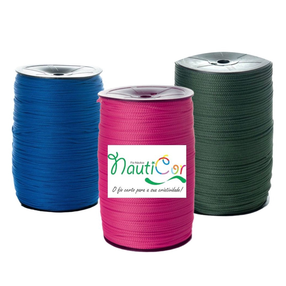 Fio Náutico 800g 3MM 100% Polipropileno - 420 Metros NautiCor