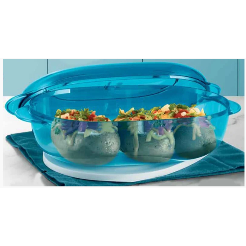 Tupperware Microplus Oval 1,5 litro Turmalina | Shopee Brasil