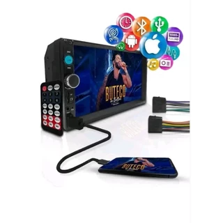 Central Multimídia Universal Mp5 2 Din Espelham. Android los