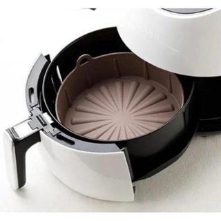 Cesto forma Silicone Pra Fritadeira Air Fryer forno Micro-ondas