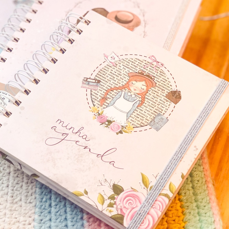 AGENDA PERSONALIZADA ANNE - TAMANHO 18X18CM | Shopee Brasil