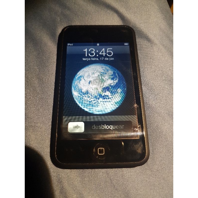 iPod Touch Geração 1 8gb Funcionando A1213 Preto Cromado
