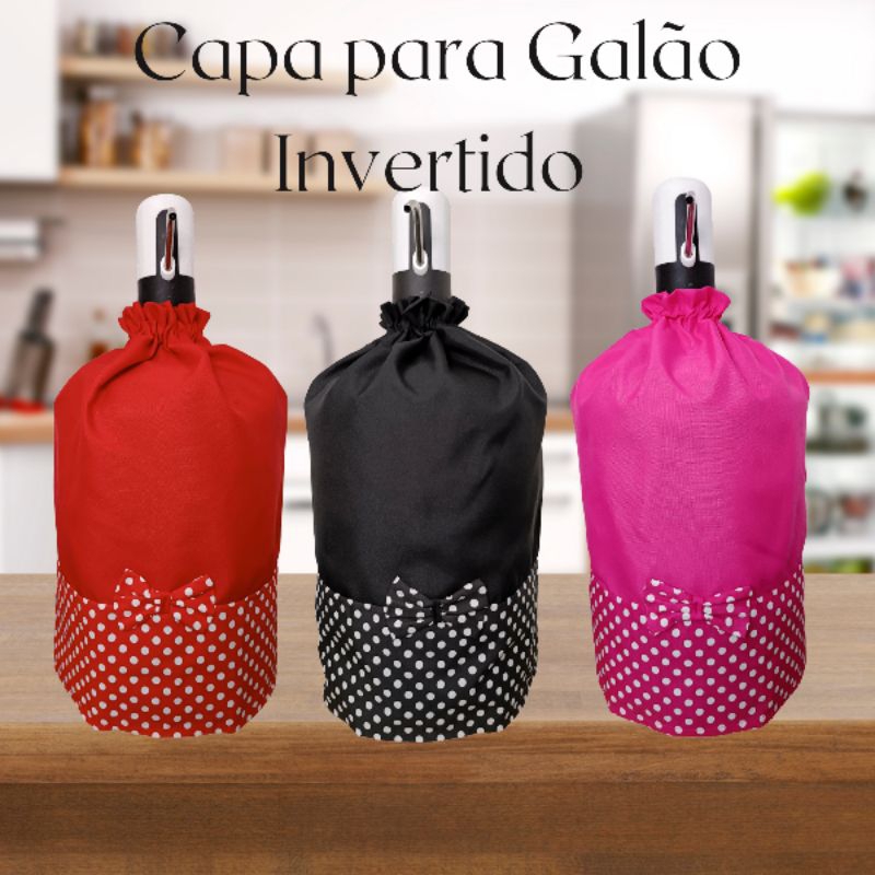 Capa para galão de água 20 litros invertida Laço