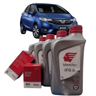kit troca de óleo * Idemitsu 0w20 API SP Original Honda Fit 1.5 / 1.4 2014 2015 2016 2017 2018 2019