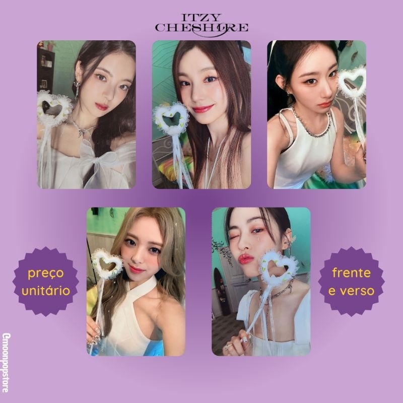 Photocard Kpop Itzy Cheshire/ Checkmate - VALOR POR UNIDADE