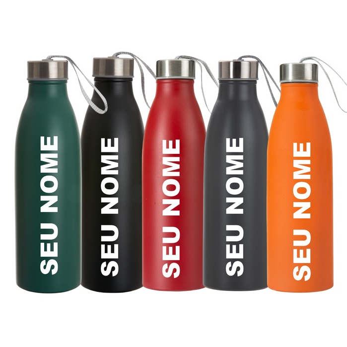 Garrafa Inox 780 Ml Personalizada Com Seu Nome