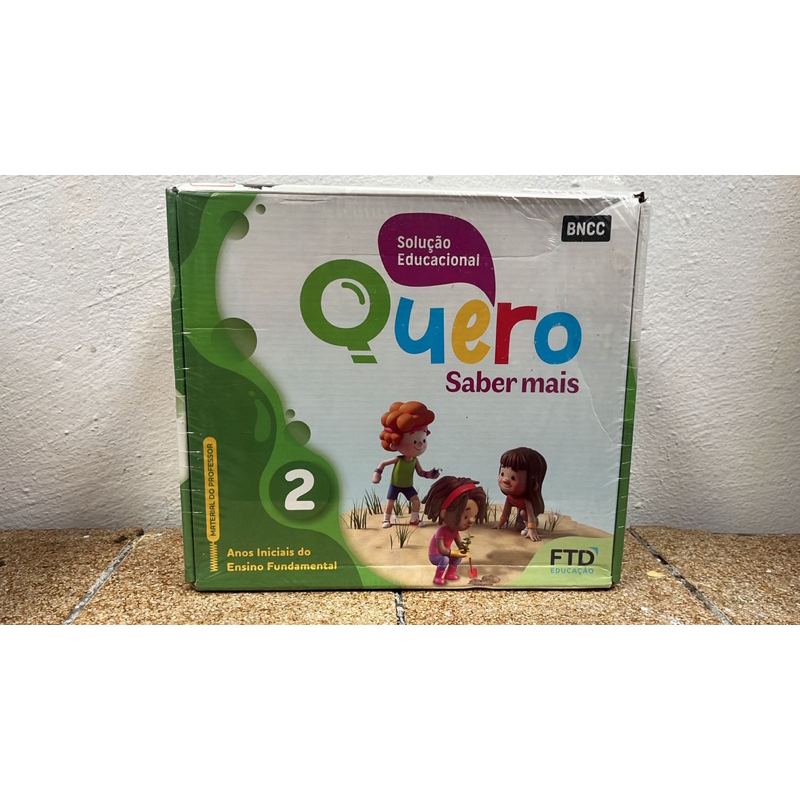 Kit Quero Saber Mais 2ª Ano VERSÃO MESTRE COM RESPOSTAS | Shopee Brasil