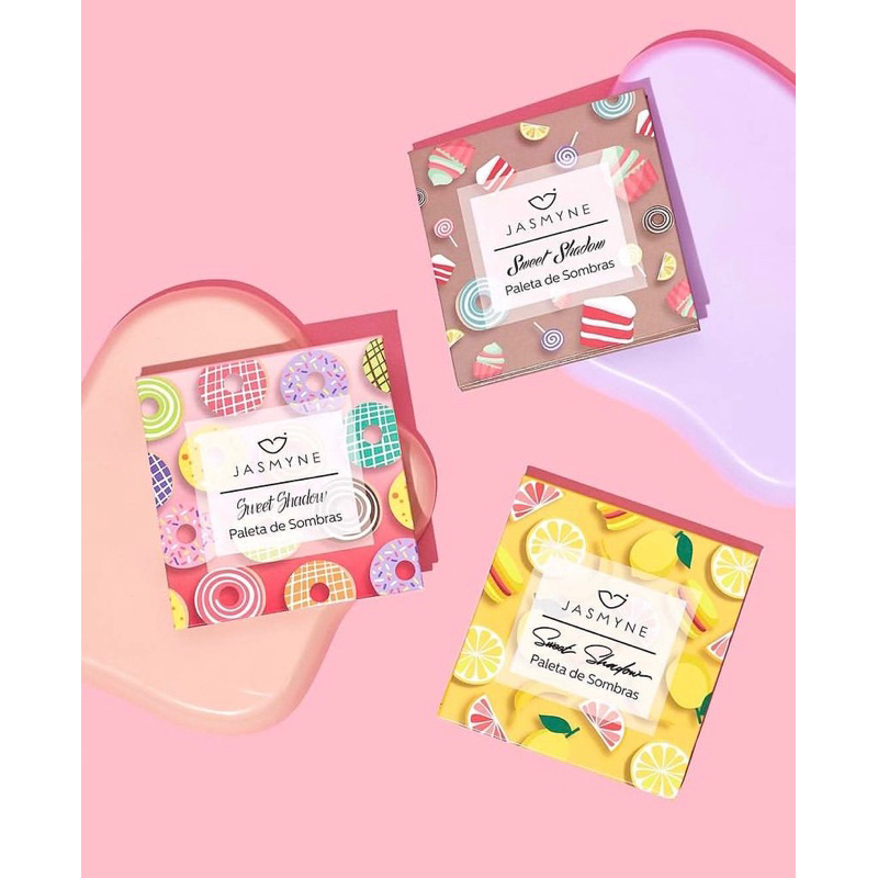 Paleta de sombras Sweet Shadow Jasmyne | Shopee Brasil