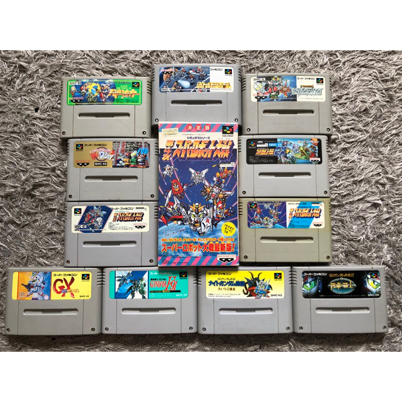 Jeu Gundam Pour Super Famicom – Occasion Bon état