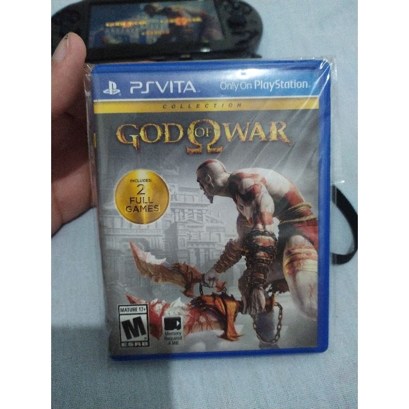 God of War collection PSVITA Shopee Brasil