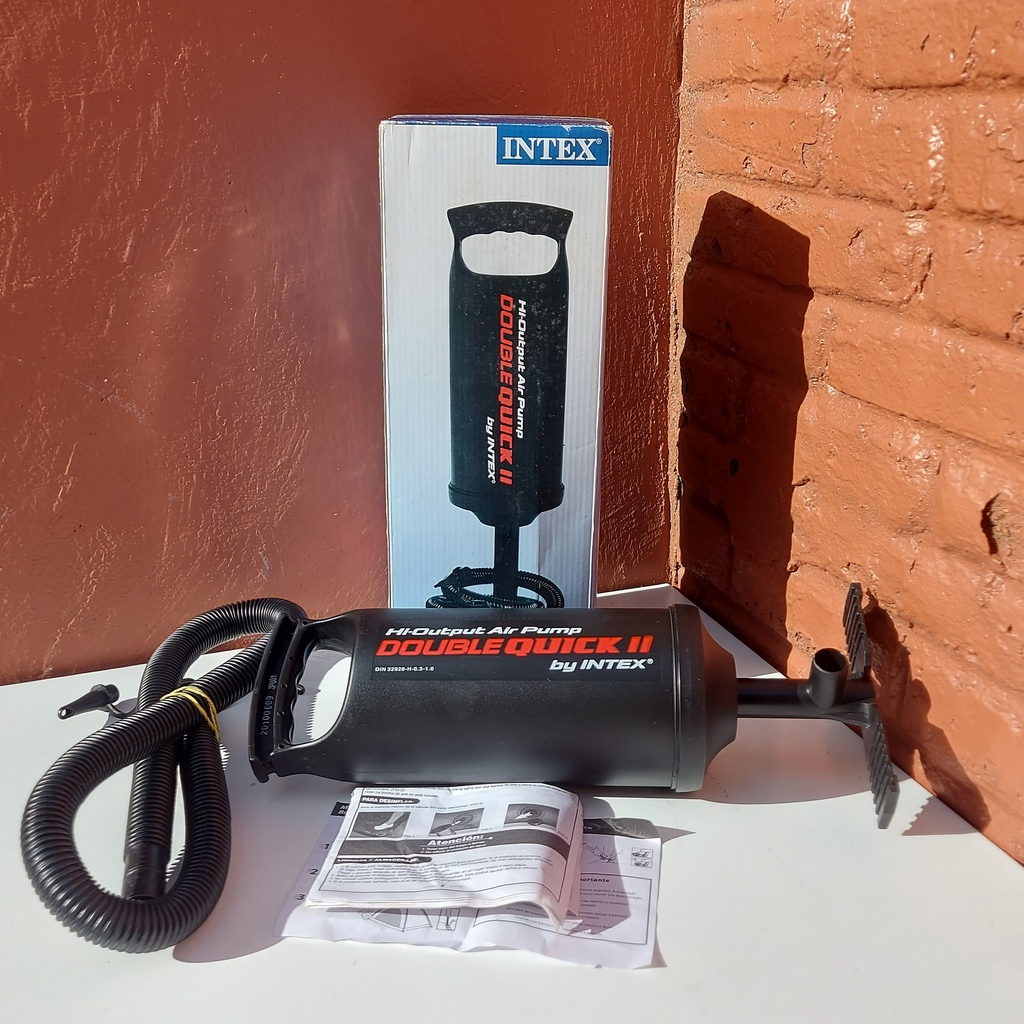 Bomba de Ar Double Quick 2, 36cm 68614 Intex Shopee Brasil