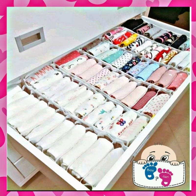 kit 5 COLMÉIAS ORGANIZADORAS DE GAVETAS BEBÊ