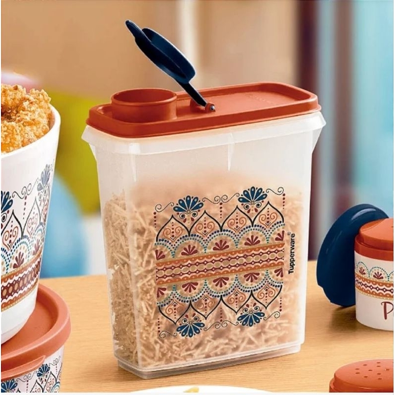 Tupperware Tupper Pote Para Armazenamento Cereais 850ml Cores Variadas ...