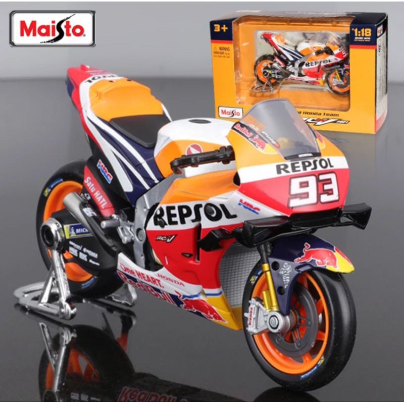 Miniatura KTM RC16 TEAM MOTOGP 2023 JACK MILLER 43 Maisto 1:18