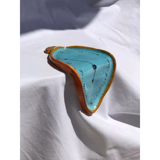 Decorações casa obra de arte relógio salvador dali Frida Khalo Van Gogh Monet Picasso Busto esculturas cerâmica fria arte em clay aesthetic indie