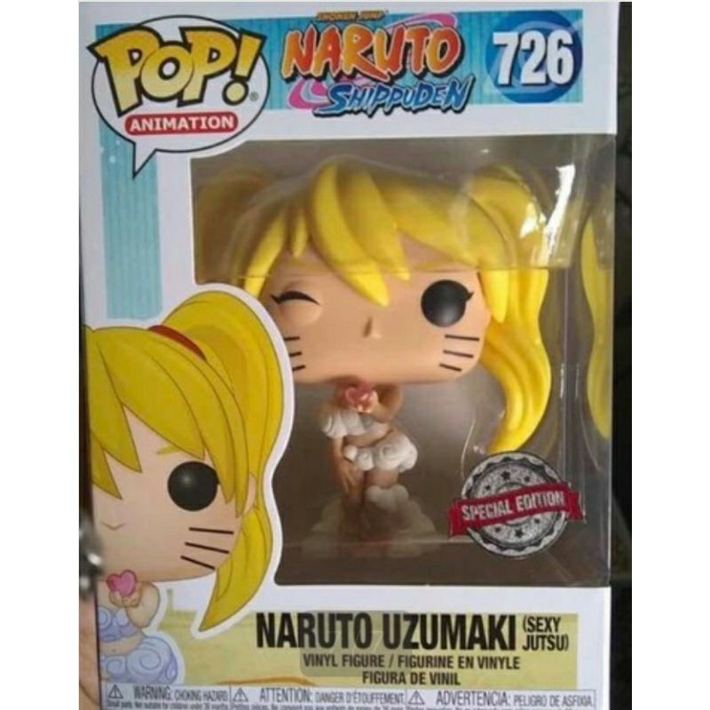 Funko Pop Naruto Uzumaki Sexy No Jutsu 726 Special Edution Shopee Brasil