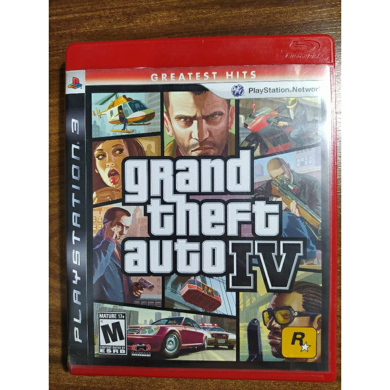 Grand Theft Auto (GTA) IV Ps3 - Mídia Física Original | Shopee Brasil