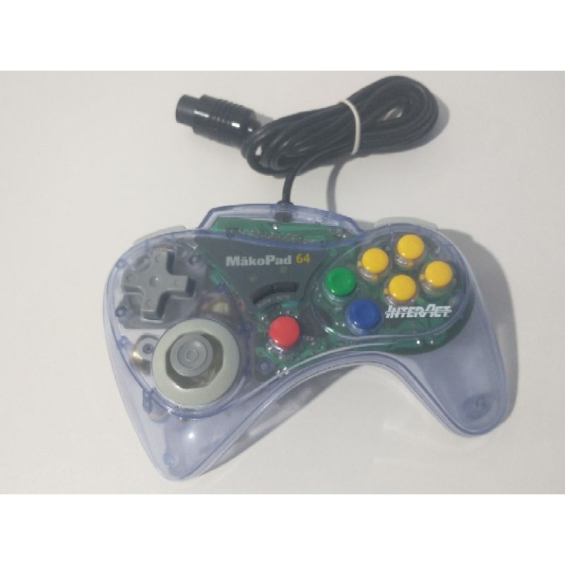 Controle N64 Mako Pad 64 Interact | Shopee Brasil