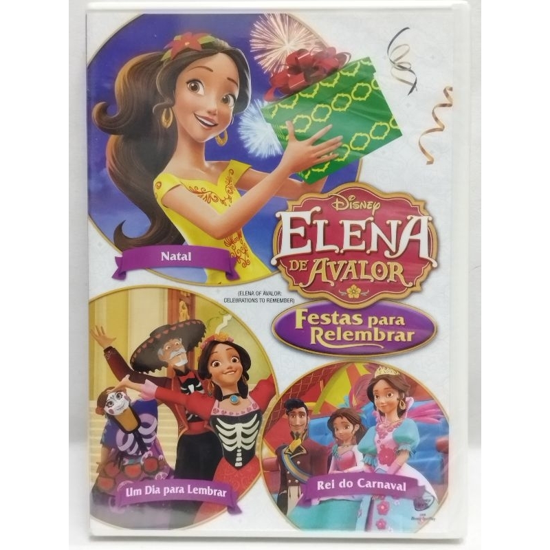 DVD ELENA DE AVALOR FESTAS PARA RELEMBRAR | Shopee Brasil