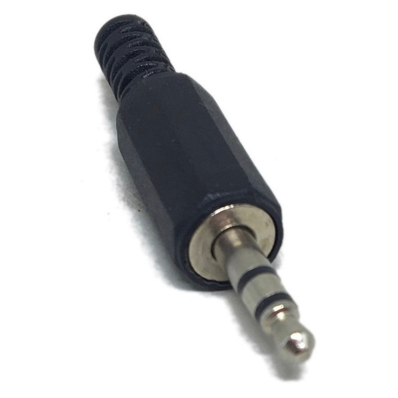 Plug P2 Macho 3,5mm Com Rabicho Estereo | Shopee Brasil