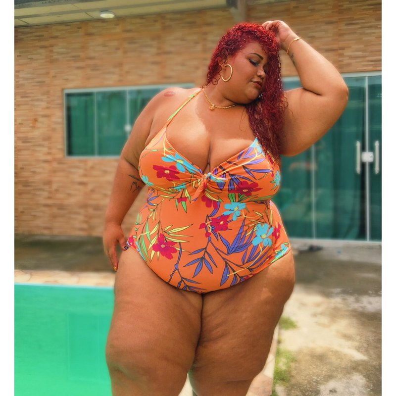 Body/Maiô amarrações Plus Size do 40 ao 70