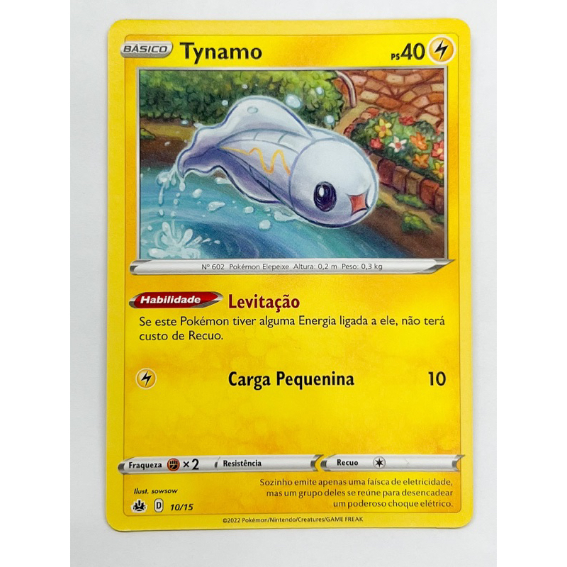 tynamo pokemon card mcdonalds (10/15) [McDonald's Promos: Match Battle] RarityPromo Hit Points40 HP Ability Levitate If this Pokémon has any Energy attached to it Yung DRAGONITE PROMO CARD 25kPHP