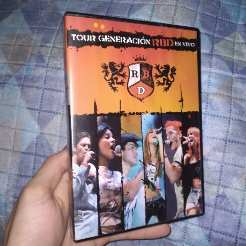 DVD RBD tour Generación original Shopee Brasil