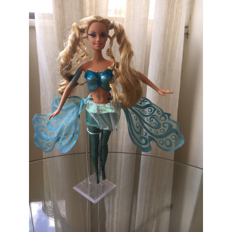 Boneca Barbie Fairytopia Joybelle fada azul