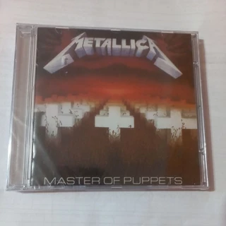 Cd Metallica - Master Of Puppets - Estojo Acrílico - Lacrado