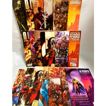 Coleção HQ's - O Cerco / Marvel - Panini Comics