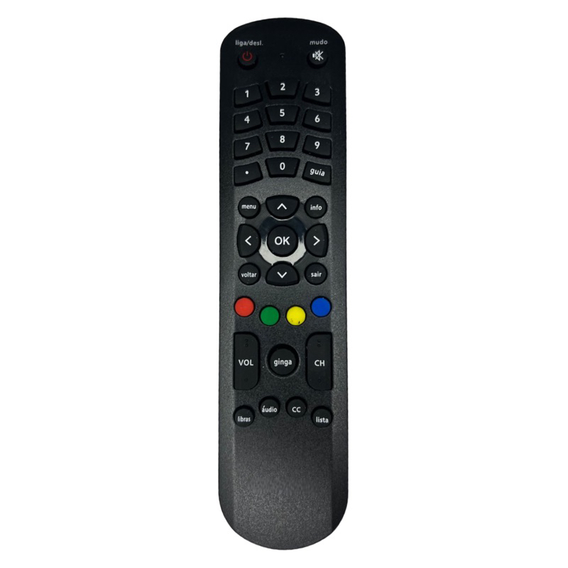 Controle Remoto Conversor Digital ZTE ZXV10 B71OI-A35 - 9171