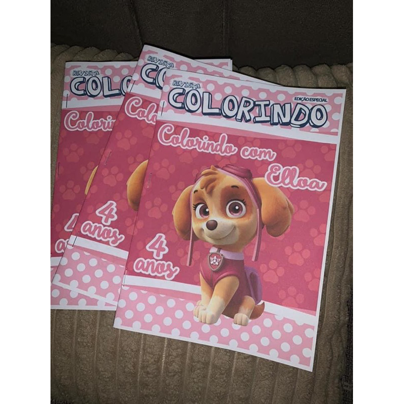 Revista de Colorir - Patrulha Canina 01