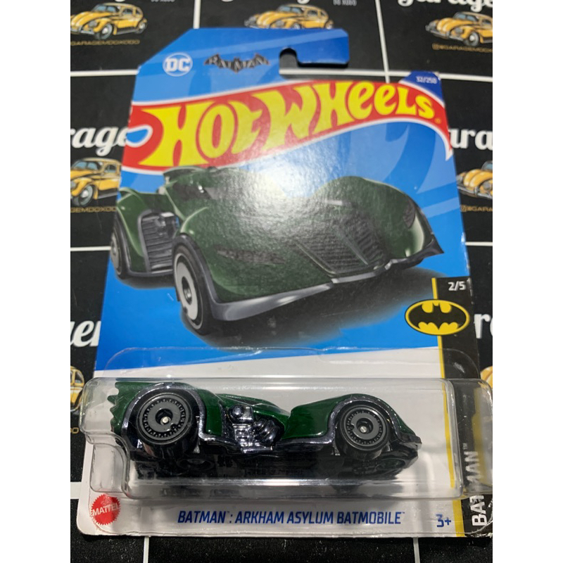 Carro Hot Wheels Batman: Arkhan Asylium Batmobile Hcw63 P