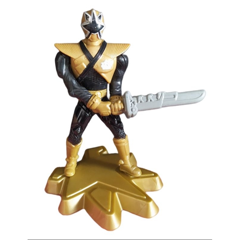 Samurai Power Ranger Dourado Ranger Dourado Samurai #powerrangers