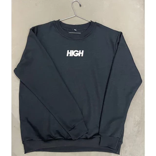 Moletom gola redonda high unissex lançamento