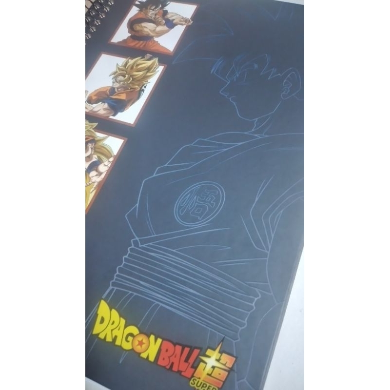 Caderno de Caligrafia A5 no Tema Dragon Ball Z