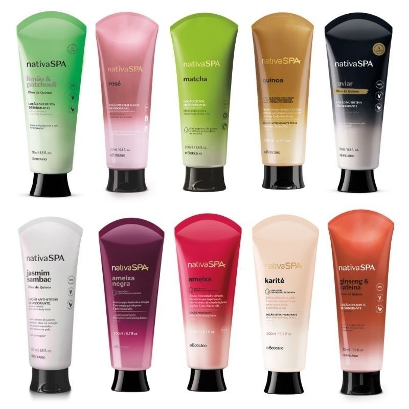 Hidratante Nativa SPA 200ml - O Boticário ( Escolha sua Opção) | Shopee ...