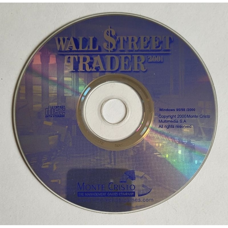 Walt Street Trader 2001, Cd Expert - Pc (Unidade) | Shopee Brasil