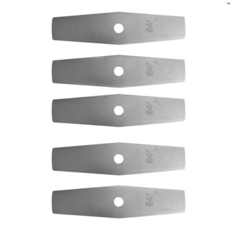 kit 5 Lâmina Faca Para Roçadeira Stihl Husqvarna E Outras furo de 25,4 mm